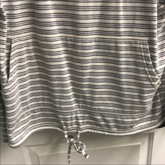 Billabong blue and white striped hoodie Small - Picture 3 of 3